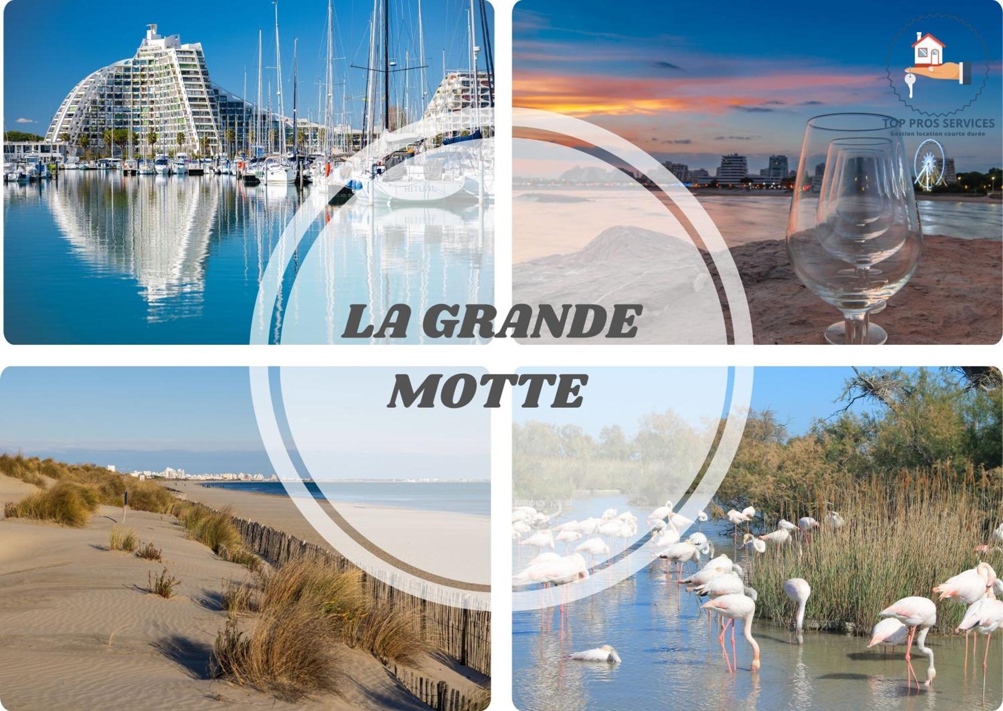Les Marines Port 2 Min Plage Camargue- Top Pros Services Conciergerie La Grande Motte Mauguio Kültér fotó